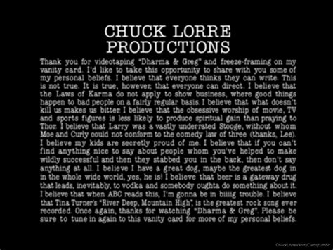 chuck lorre productions 1